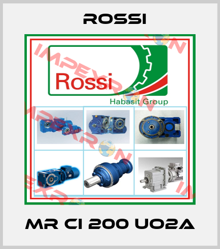 MR CI 200 UO2A Rossi