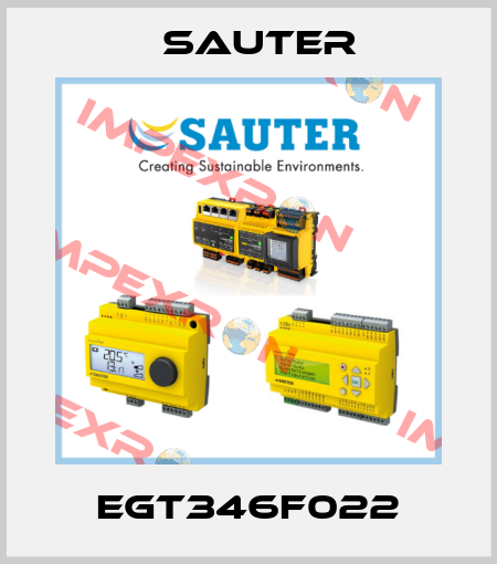 EGT346F022 Sauter