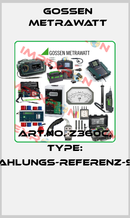Art.No. Z360C, Type: Einstrahlungs-Referenz-Sensor  Gossen Metrawatt
