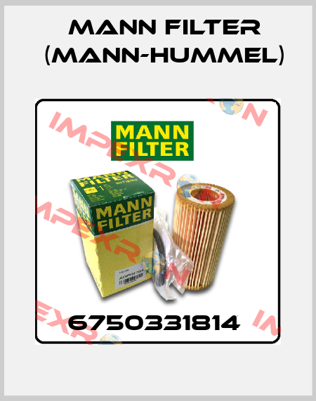 6750331814  Mann Filter (Mann-Hummel)