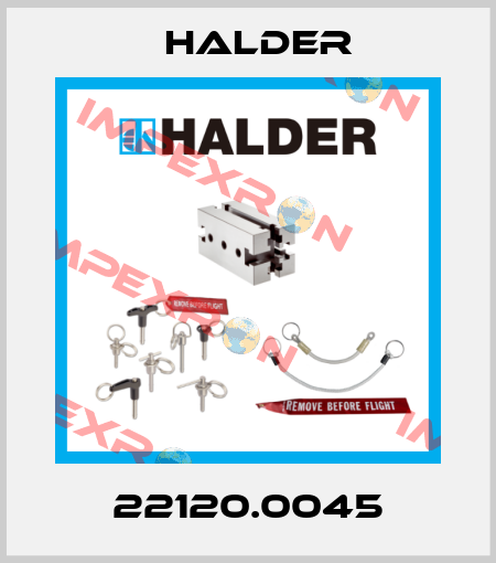 22120.0045 Halder