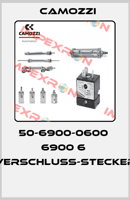 50-6900-0600  6900 6  VERSCHLUSS-STECKER  Camozzi