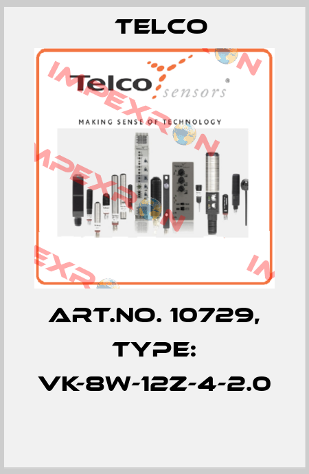 Art.No. 10729, Type: VK-8W-12Z-4-2.0  Telco
