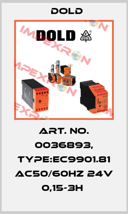 Art. No. 0036893, Type:EC9901.81 AC50/60HZ 24V 0,15-3H  Dold