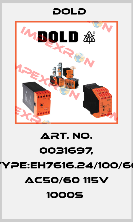 Art. No. 0031697, Type:EH7616.24/100/60 AC50/60 115V 1000S  Dold