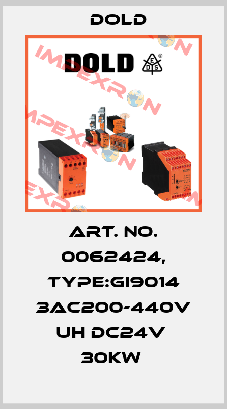 Art. No. 0062424, Type:GI9014 3AC200-440V UH DC24V  30KW  Dold