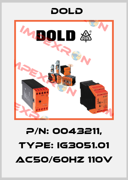 p/n: 0043211, Type: IG3051.01 AC50/60HZ 110V Dold