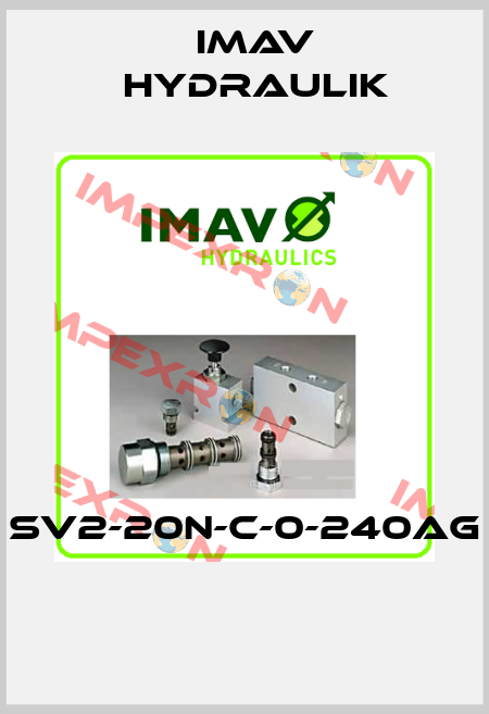 SV2-20N-C-0-240AG  IMAV Hydraulik