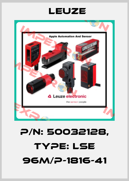 p/n: 50032128, Type: LSE 96M/P-1816-41 Leuze