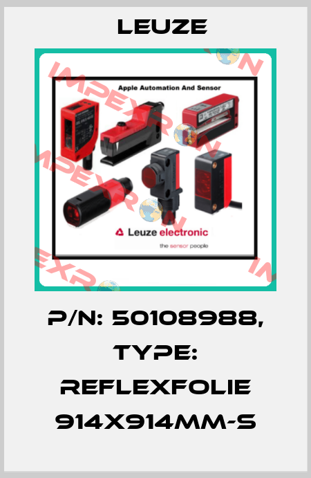 p/n: 50108988, Type: Reflexfolie 914x914mm-S Leuze