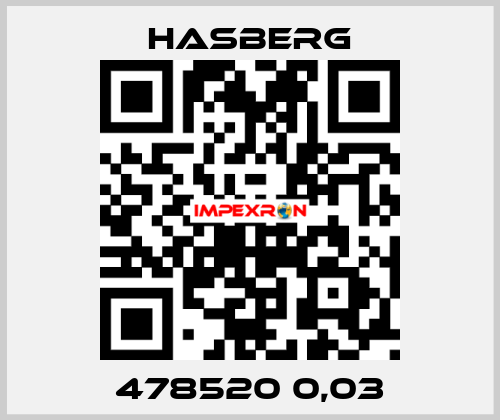 478520 0,03 Hasberg