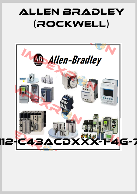 112-C43ACDXXX-1-4G-7  Allen Bradley (Rockwell)