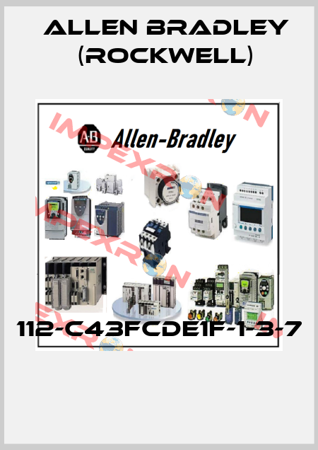 112-C43FCDE1F-1-3-7  Allen Bradley (Rockwell)