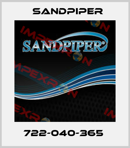 722-040-365  Sandpiper