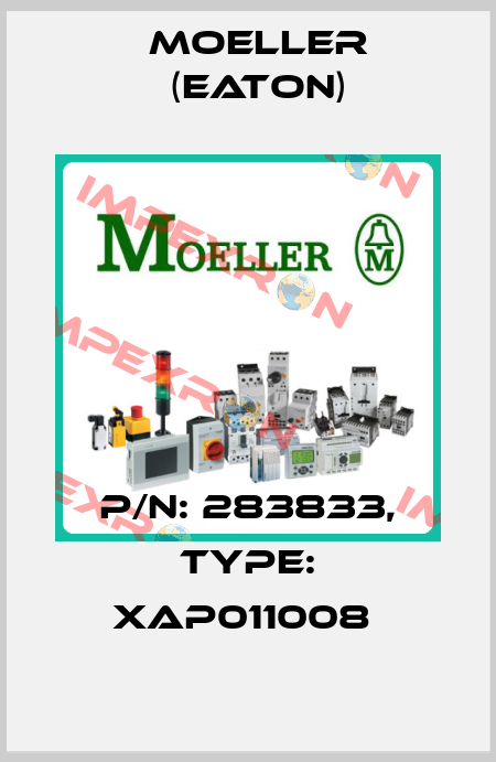 P/N: 283833, Type: XAP011008  Moeller (Eaton)