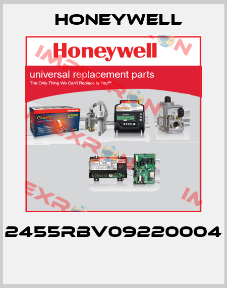2455RBV09220004  Honeywell