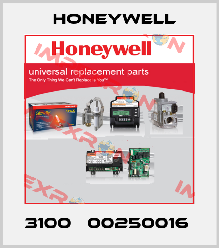 3100   00250016  Honeywell