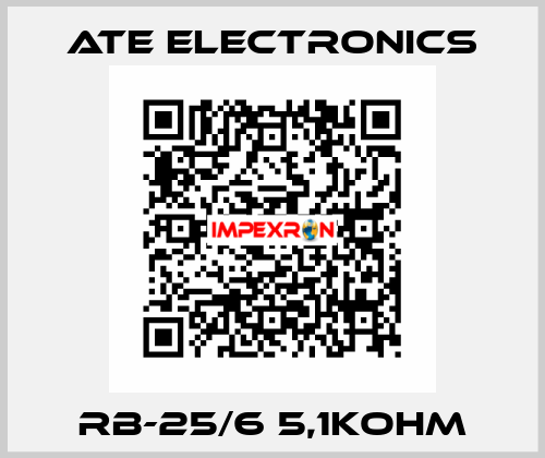 RB-25/6 5,1kOhm ATE Electronics