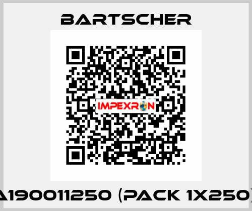 A190011250 (pack 1x250)  Bartscher