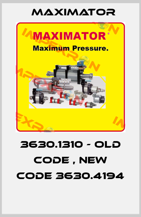 3630.1310 - old code , new code 3630.4194   Maximator