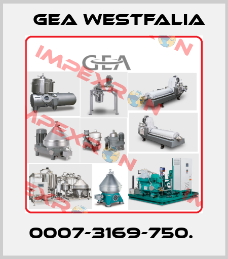 0007-3169-750.  Gea Westfalia