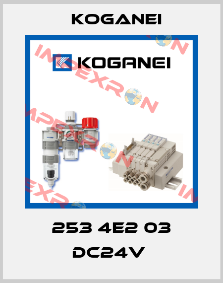 253 4E2 03 DC24V  Koganei