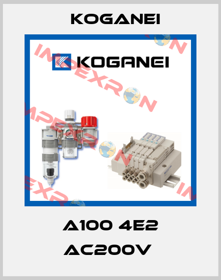 A100 4E2 AC200V  Koganei