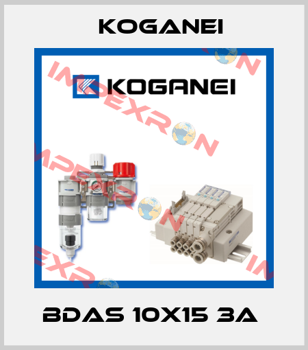 BDAS 10X15 3A  Koganei