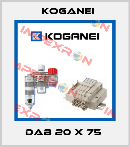 DAB 20 X 75  Koganei