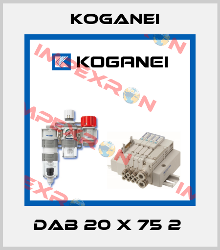 DAB 20 X 75 2  Koganei