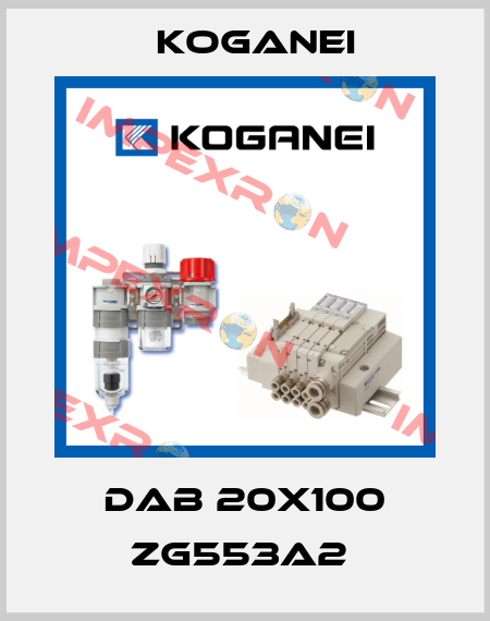 DAB 20X100 ZG553A2  Koganei