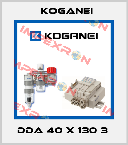 DDA 40 X 130 3  Koganei