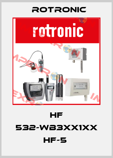 HF 532-WB3XX1XX HF-5  Rotronic