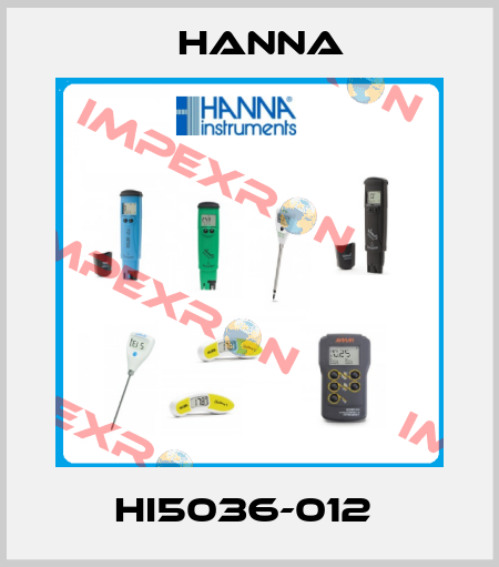 HI5036-012  Hanna