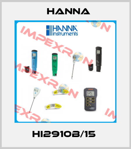 HI2910B/15  Hanna