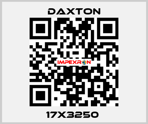 17X3250  DAXTON