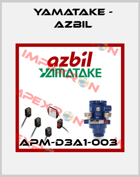 APM-D3A1-003  Yamatake - Azbil