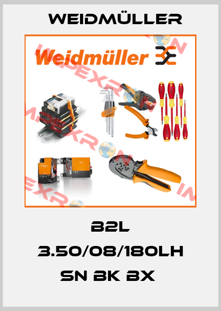 B2L 3.50/08/180LH SN BK BX  Weidmüller