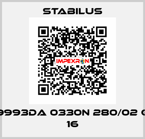9993DA 0330N 280/02 G 16 Stabilus