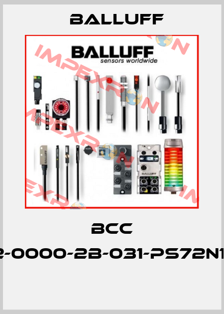 BCC M412-0000-2B-031-PS72N1-050  Balluff