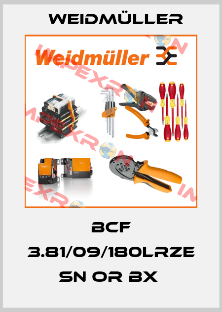 BCF 3.81/09/180LRZE SN OR BX  Weidmüller