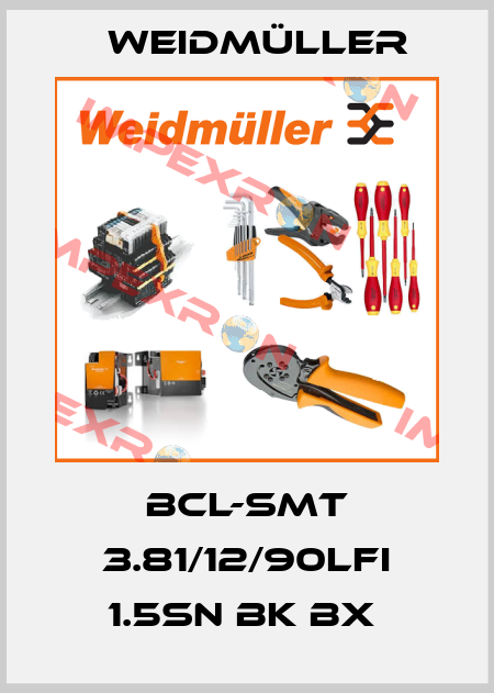 BCL-SMT 3.81/12/90LFI 1.5SN BK BX  Weidmüller