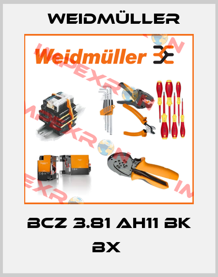 BCZ 3.81 AH11 BK BX  Weidmüller