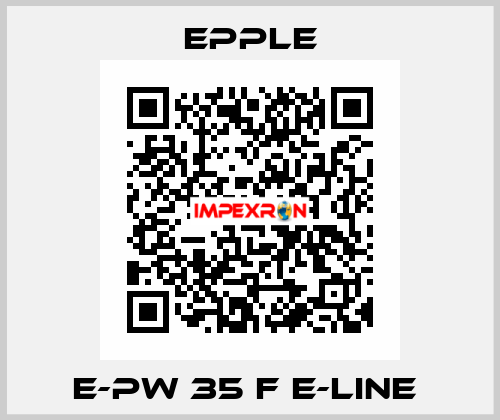 E-PW 35 F E-Line  Epple