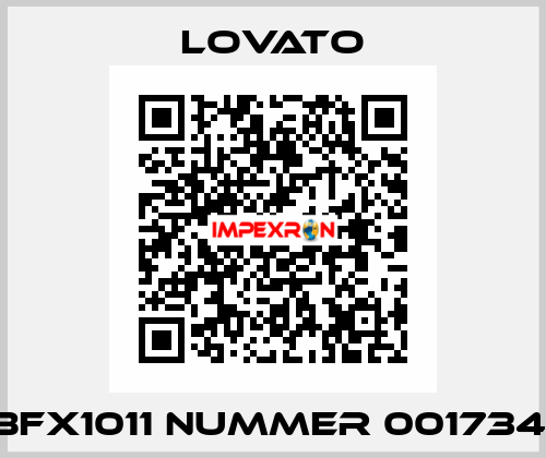BFX1011 NUMMER 001734  Lovato