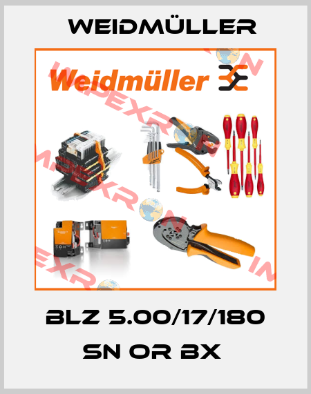 BLZ 5.00/17/180 SN OR BX  Weidmüller