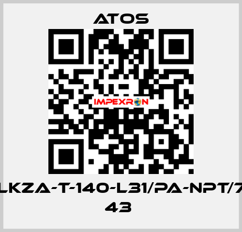 DLKZA-T-140-L31/PA-NPT/7C 43  Atos