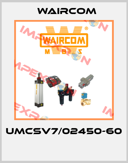 UMCSV7/02450-60  Waircom