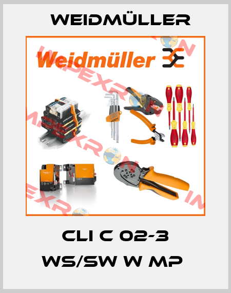 CLI C 02-3 WS/SW W MP  Weidmüller