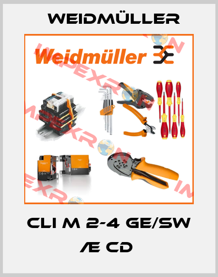 CLI M 2-4 GE/SW Æ CD  Weidmüller